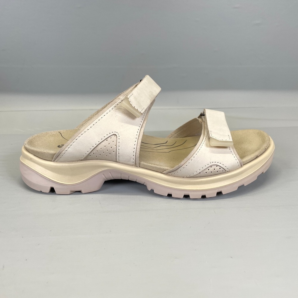 ECCO Yucatan 2.0 Sport Sandals Womens Size 36 US 5-5.5 White Leather Shoes